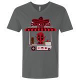 T-Shirts Heavy Metal / X-Small CHIMICHANGAS & PANCAKES Men's Premium V-Neck