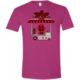 T-Shirts Antique Heliconia / S CHIMICHANGAS & PANCAKES Men's Semi-Fitted Softstyle