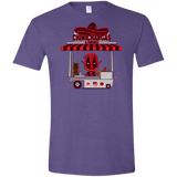 T-Shirts Heather Purple / S CHIMICHANGAS & PANCAKES Men's Semi-Fitted Softstyle