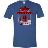 T-Shirts Heather Royal / X-Small CHIMICHANGAS & PANCAKES Men's Semi-Fitted Softstyle