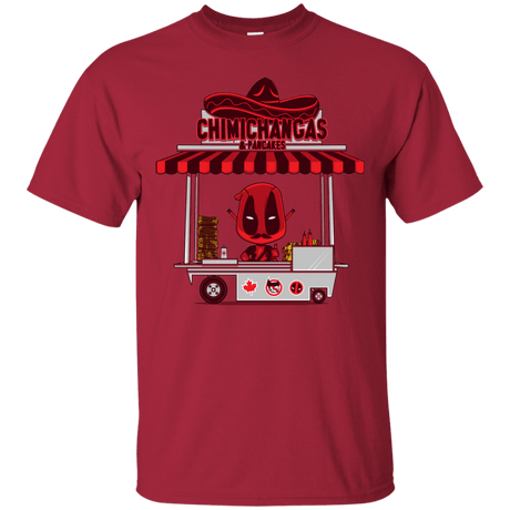 T-Shirts Cardinal / S CHIMICHANGAS & PANCAKES T-Shirt