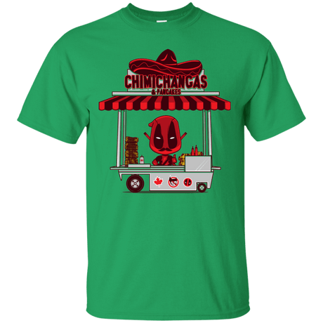 T-Shirts Irish Green / S CHIMICHANGAS & PANCAKES T-Shirt