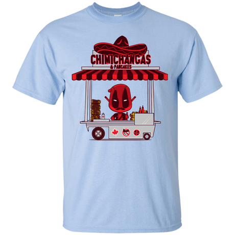 T-Shirts Light Blue / S CHIMICHANGAS & PANCAKES T-Shirt