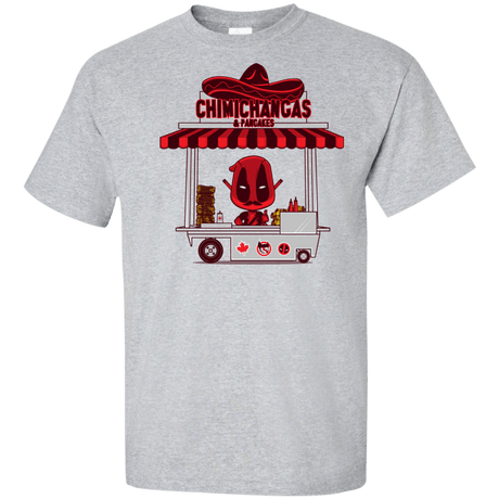 T-Shirts Sport Grey / XLT CHIMICHANGAS & PANCAKES Tall T-Shirt