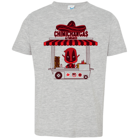 T-Shirts Heather Grey / 2T CHIMICHANGAS & PANCAKES Toddler Premium T-Shirt