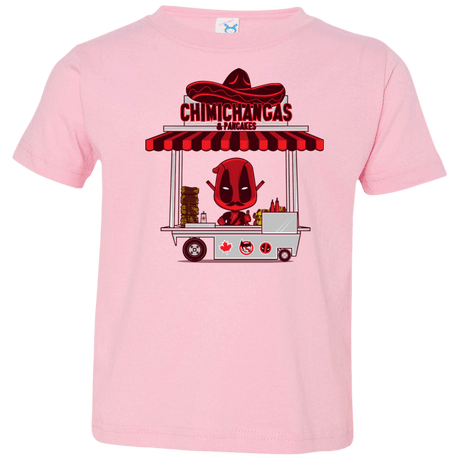 T-Shirts Pink / 2T CHIMICHANGAS & PANCAKES Toddler Premium T-Shirt