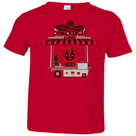 T-Shirts Red / 2T CHIMICHANGAS & PANCAKES Toddler Premium T-Shirt