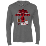 T-Shirts Premium Heather / X-Small CHIMICHANGAS & PANCAKES Triblend Long Sleeve Hoodie Tee