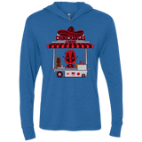 T-Shirts Vintage Royal / X-Small CHIMICHANGAS & PANCAKES Triblend Long Sleeve Hoodie Tee