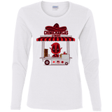T-Shirts White / S CHIMICHANGAS & PANCAKES Women's Long Sleeve T-Shirt