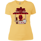 T-Shirts Banana Cream/ / X-Small CHIMICHANGAS & PANCAKES Women's Premium T-Shirt