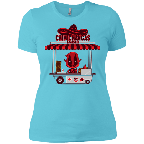 T-Shirts Cancun / X-Small CHIMICHANGAS & PANCAKES Women's Premium T-Shirt