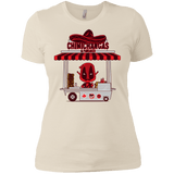 T-Shirts Ivory/ / X-Small CHIMICHANGAS & PANCAKES Women's Premium T-Shirt