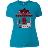 T-Shirts Turquoise / X-Small CHIMICHANGAS & PANCAKES Women's Premium T-Shirt