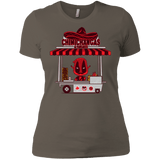 T-Shirts Warm Grey / X-Small CHIMICHANGAS & PANCAKES Women's Premium T-Shirt