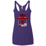 T-Shirts Purple Rush / X-Small CHIMICHANGAS & PANCAKES Women's Triblend Racerback Tank