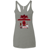 T-Shirts Venetian Grey / X-Small CHIMICHANGAS & PANCAKES Women's Triblend Racerback Tank