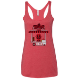T-Shirts Vintage Red / X-Small CHIMICHANGAS & PANCAKES Women's Triblend Racerback Tank