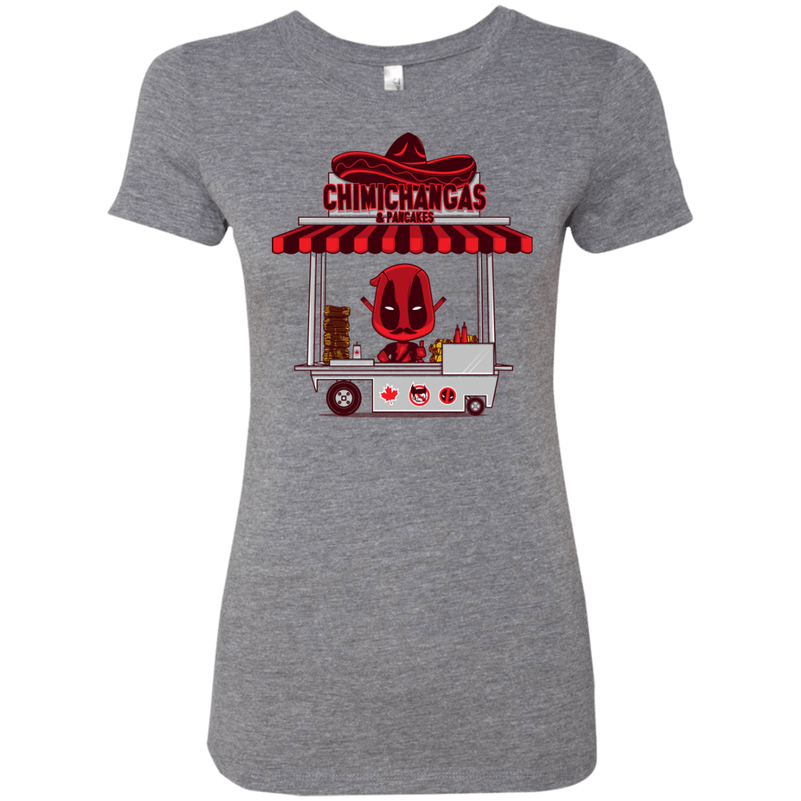 T-Shirts Premium Heather / S CHIMICHANGAS & PANCAKES Women's Triblend T-Shirt