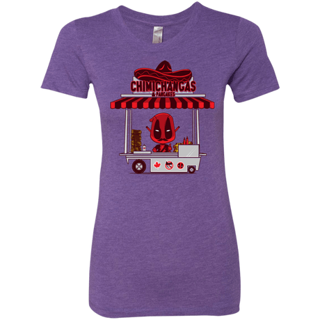 T-Shirts Purple Rush / S CHIMICHANGAS & PANCAKES Women's Triblend T-Shirt