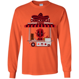 T-Shirts Orange / YS CHIMICHANGAS & PANCAKES Youth Long Sleeve T-Shirt