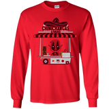 T-Shirts Red / YS CHIMICHANGAS & PANCAKES Youth Long Sleeve T-Shirt