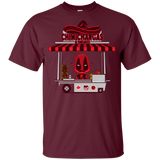 T-Shirts Maroon / YXS CHIMICHANGAS & PANCAKES Youth T-Shirt