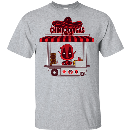 T-Shirts Sport Grey / YXS CHIMICHANGAS & PANCAKES Youth T-Shirt