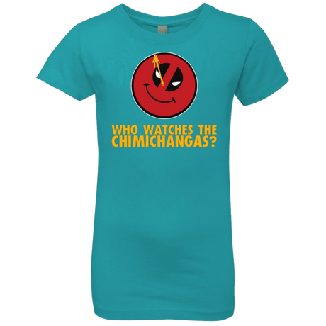 T-Shirts Tahiti Blue / YXS Chimichangas V4 Girls Premium T-Shirt