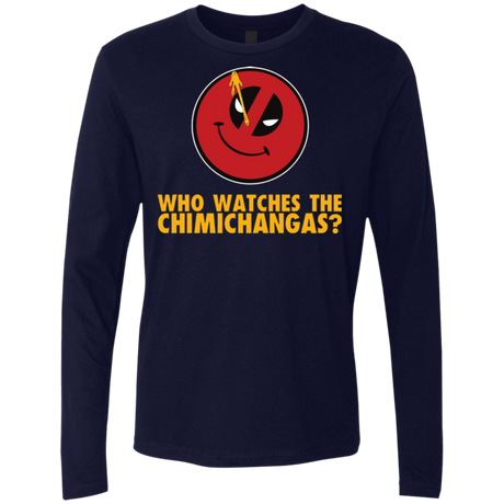 T-Shirts Midnight Navy / Small Chimichangas V4 Men's Premium Long Sleeve