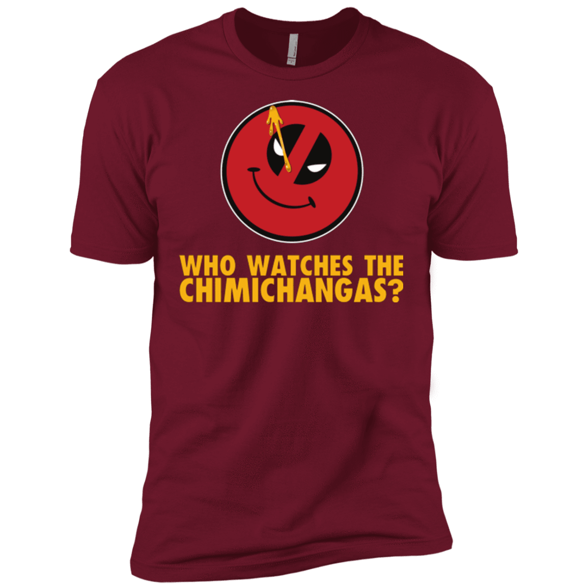 T-Shirts Cardinal / X-Small Chimichangas V4 Men's Premium T-Shirt