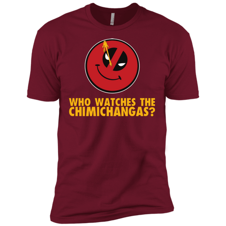 T-Shirts Cardinal / X-Small Chimichangas V4 Men's Premium T-Shirt