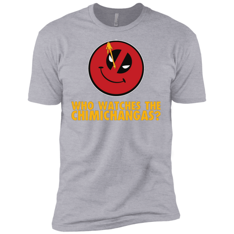 T-Shirts Heather Grey / X-Small Chimichangas V4 Men's Premium T-Shirt