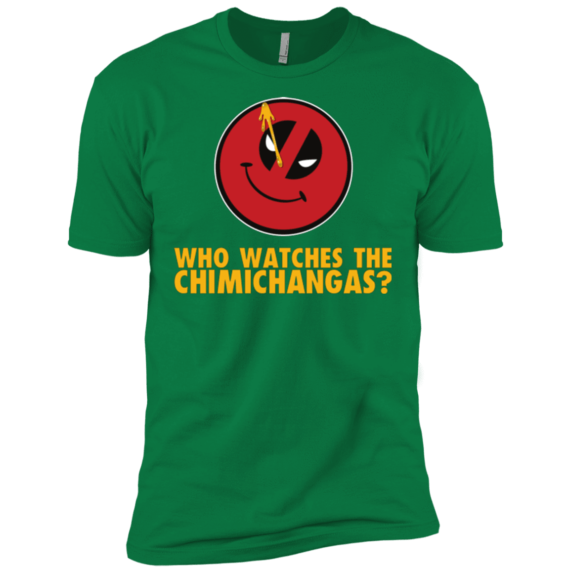 T-Shirts Kelly Green / X-Small Chimichangas V4 Men's Premium T-Shirt