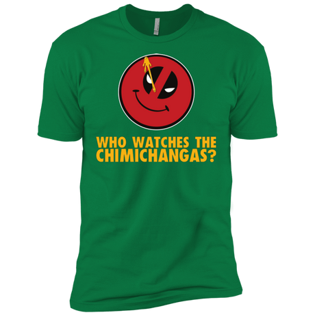 T-Shirts Kelly Green / X-Small Chimichangas V4 Men's Premium T-Shirt