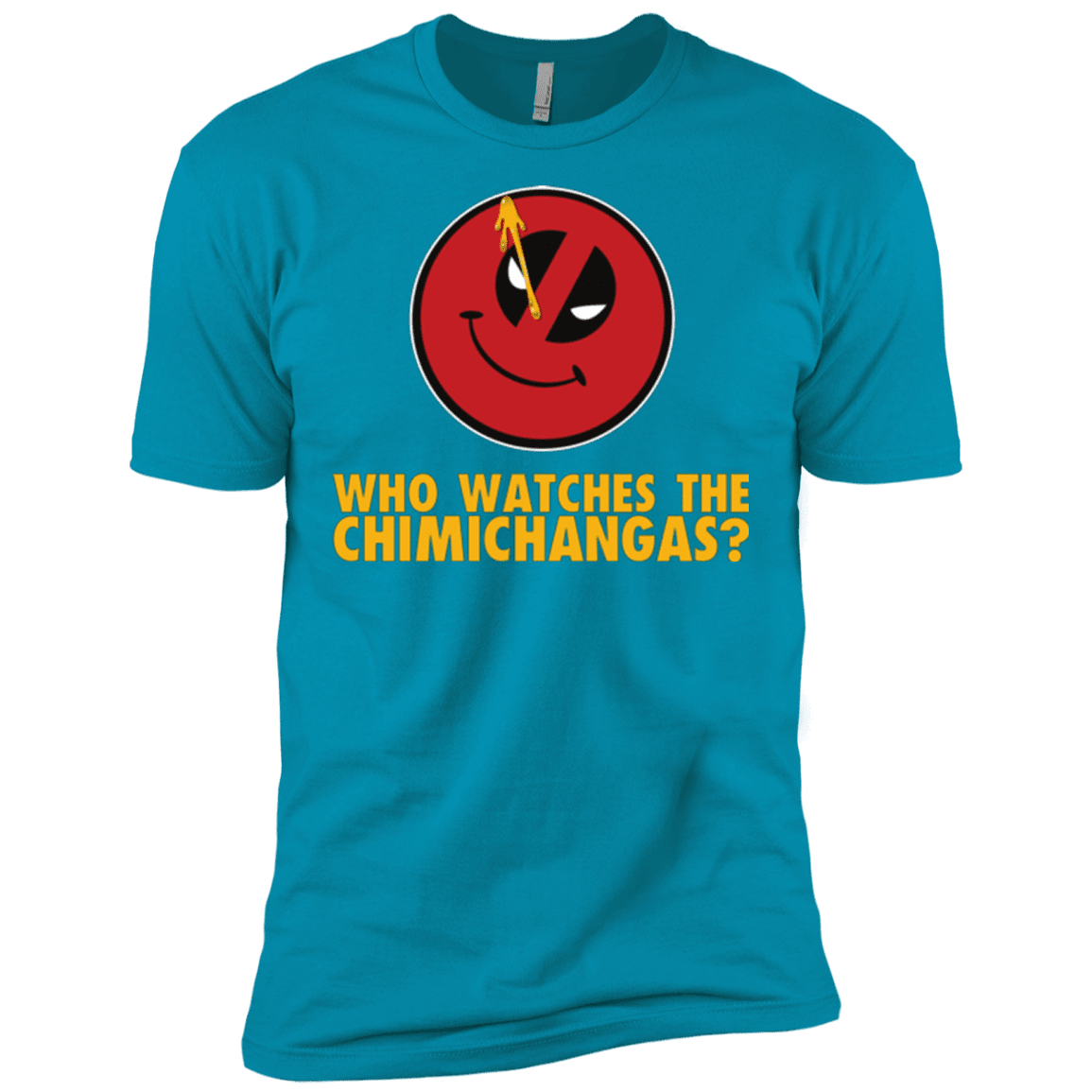 T-Shirts Turquoise / X-Small Chimichangas V4 Men's Premium T-Shirt