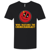 T-Shirts Black / X-Small Chimichangas V4 Men's Premium V-Neck