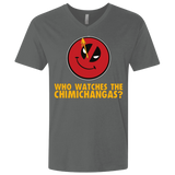 T-Shirts Heavy Metal / X-Small Chimichangas V4 Men's Premium V-Neck