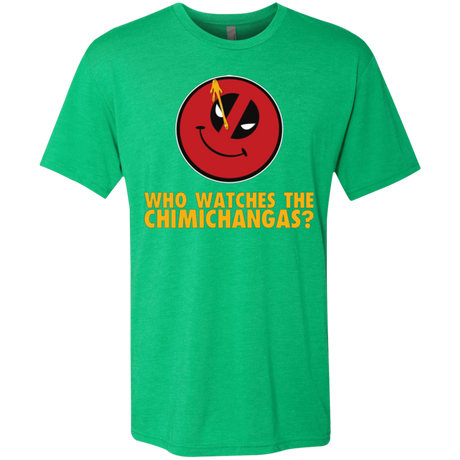 T-Shirts Envy / Small Chimichangas V4 Men's Triblend T-Shirt