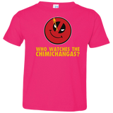 T-Shirts Hot Pink / 2T Chimichangas V4 Toddler Premium T-Shirt