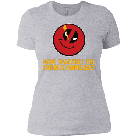 T-Shirts Heather Grey / X-Small Chimichangas V4 Women's Premium T-Shirt