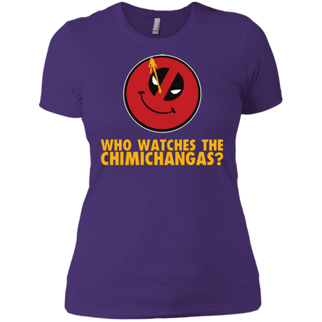 T-Shirts Purple / X-Small Chimichangas V4 Women's Premium T-Shirt