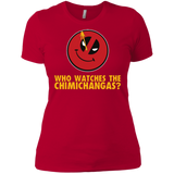 T-Shirts Red / X-Small Chimichangas V4 Women's Premium T-Shirt