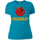 T-Shirts Turquoise / X-Small Chimichangas V4 Women's Premium T-Shirt