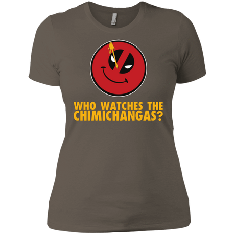 T-Shirts Warm Grey / X-Small Chimichangas V4 Women's Premium T-Shirt