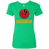 T-Shirts Envy / Small Chimichangas V4 Women's Triblend T-Shirt