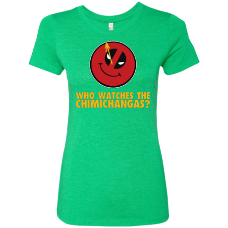 T-Shirts Envy / Small Chimichangas V4 Women's Triblend T-Shirt