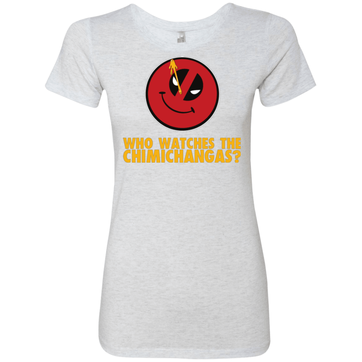 T-Shirts Heather White / Small Chimichangas V4 Women's Triblend T-Shirt
