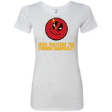 T-Shirts Heather White / Small Chimichangas V4 Women's Triblend T-Shirt