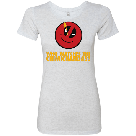 T-Shirts Heather White / Small Chimichangas V4 Women's Triblend T-Shirt